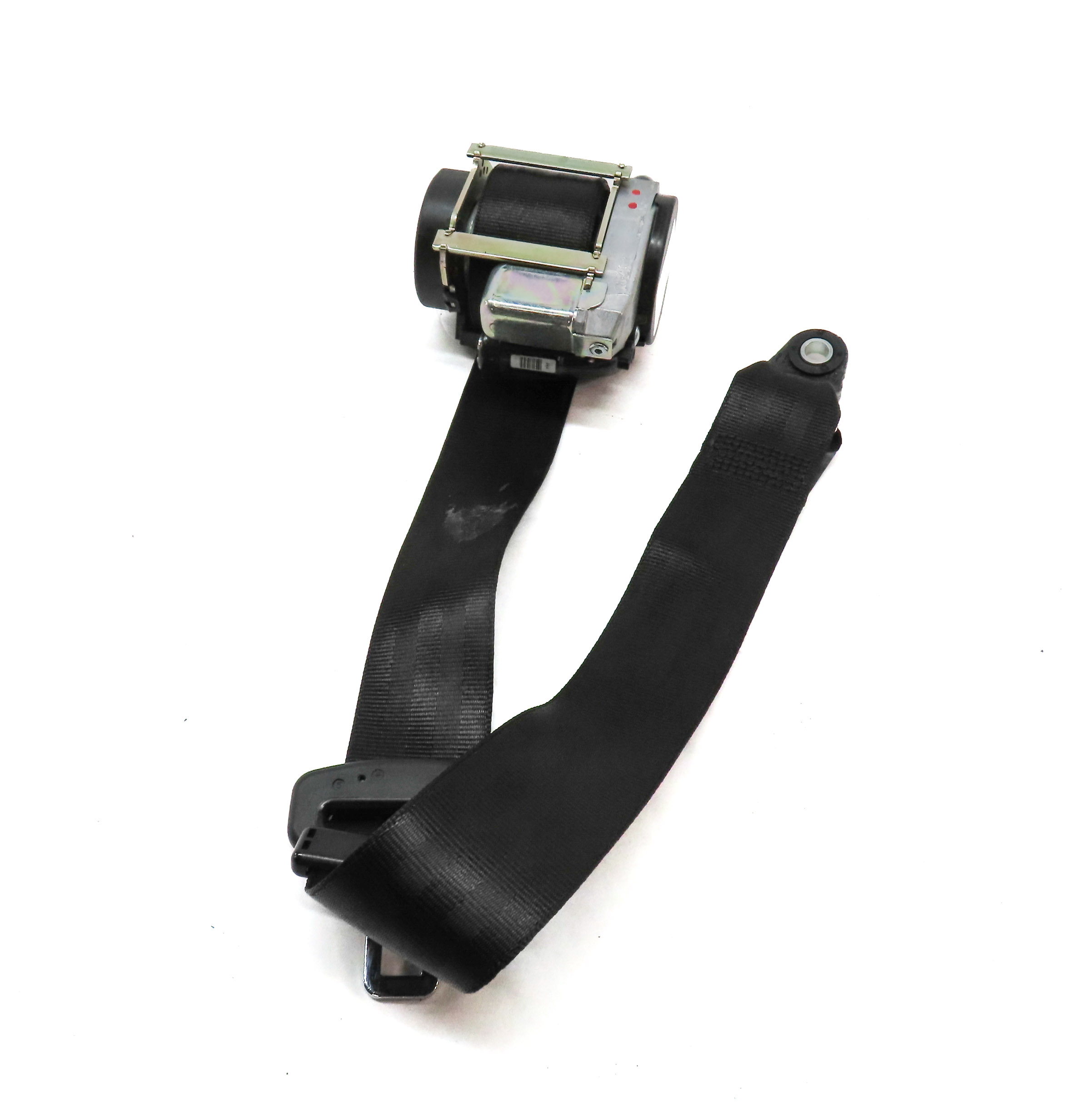 2016 LAND RANGE ROVER (L405) REAR RIGHT SEAT SEATBELT RETRACTOR (BLACK) — exact item pictured